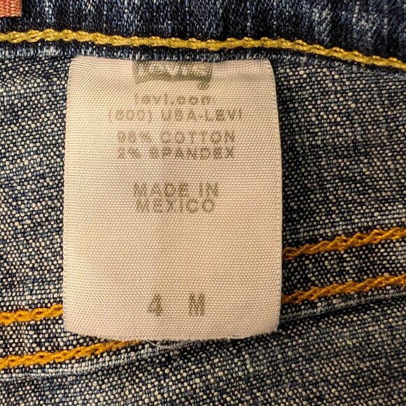 Levi's Boot cut Jeans Size 4M - Picture 15 of 16